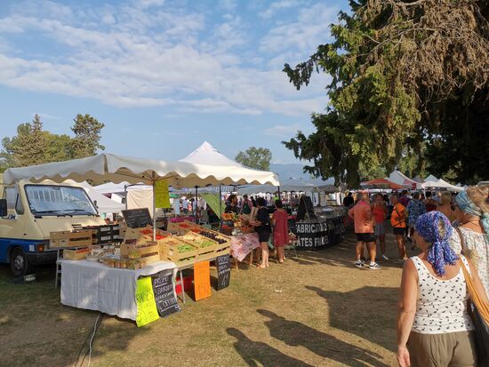 Markt in Linguizetta, Donnerstags ab 9 Uhr