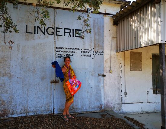 hier wäscht keiner mehr Wäsche ...