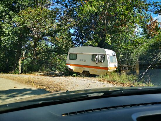 so endet "wild-campen", wenn man das zu lange macht 