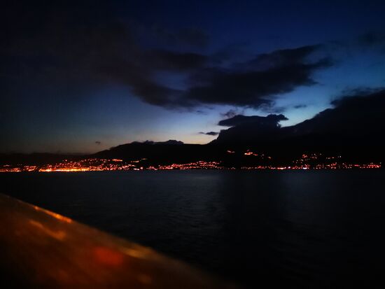 es wird Nacht als wir die restliche Ostküste in nördlicher Richtung fahren