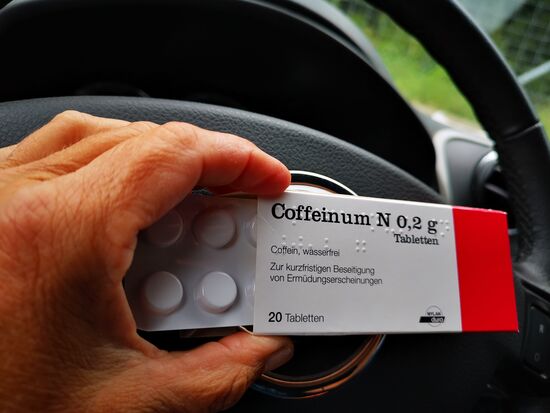 1. Doping gegen Müdigkeit - kurz vor dem San Bernardino-Tunnel