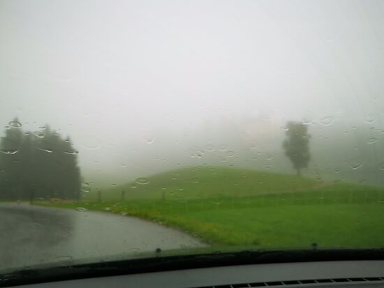 oben, aber nix Sicht 