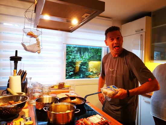 hmmm.... lecker ... also das Essen 
danke, lieber Jan