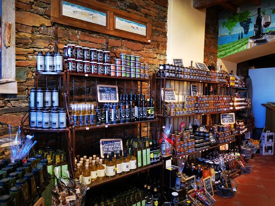 ein wunderschöner Laden mit einheimischen Produkten