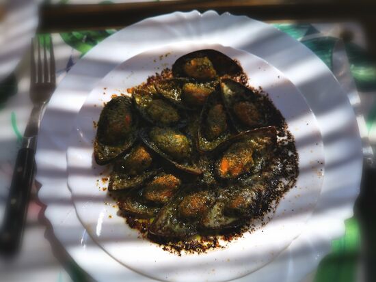 moules farcies.. .hmm lecker