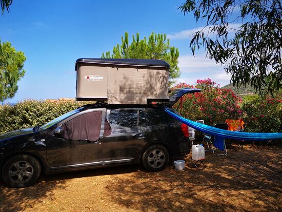 mein Stellplatz für heute