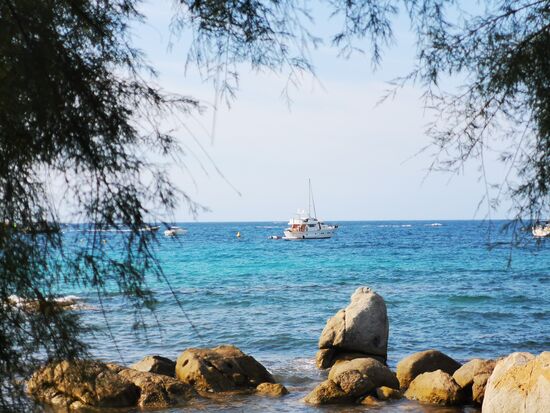 ...mit toller Aussicht.