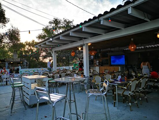 Abendessen in der Kneipe beim CP