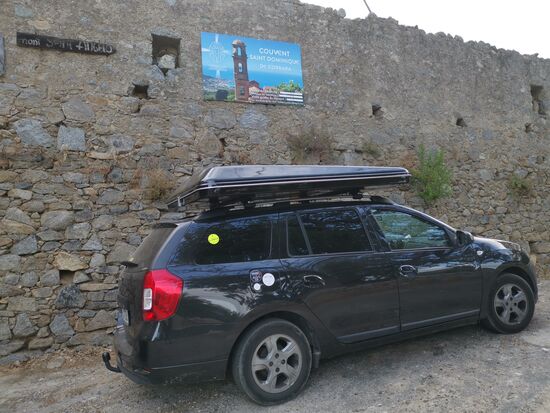 Aussteigen war nicht mehr so wirklich einfach  aber ich kam noch auf der Fahrerseite raus.