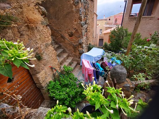 Waschtag - der Wäscheständer passt gerade noch so hin ...