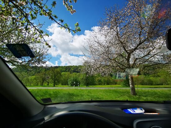 Start der Tour am Wanderparkplatz Förrenbach