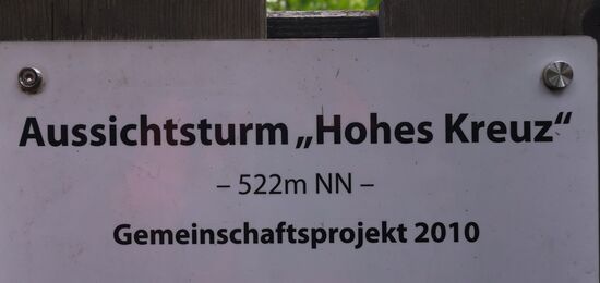 Ein Abstecher zum Aussichtsturm lohnt sich.