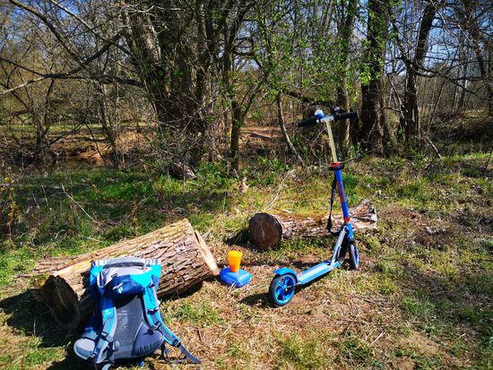 war gar nicht so leicht, ein Rastplätzchen mit großem Abstand zu MENSCHEN zu finden