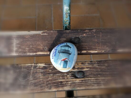 September 2020: der Stein ist weg - ich bin gespannt, ob ich ihn irgendwann im Internet nochmal sehe!