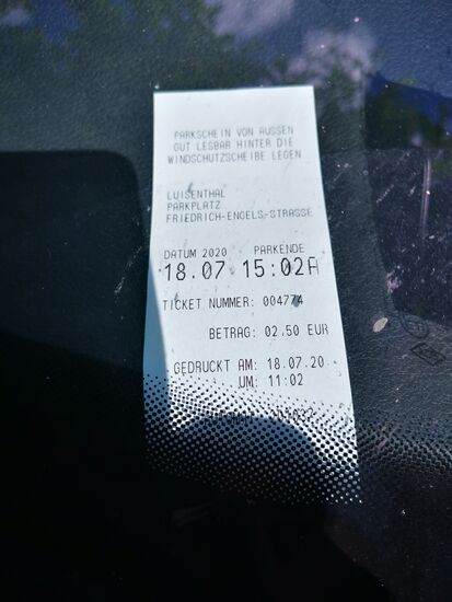 das ist die sportliche Variante für den Rundwanderweg - wer es gemütlicher will, nimmt am Parkplatz ein Tagesticket 