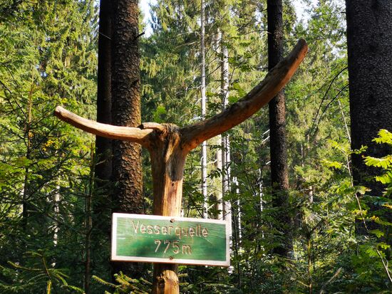 Vesserquelle, 775 m
