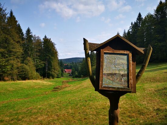 Blick auf den Ort Vesser