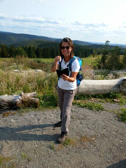 und dann geht es weiter: für Mani und Sabine mit dem WoMo, für mich zu Fuß