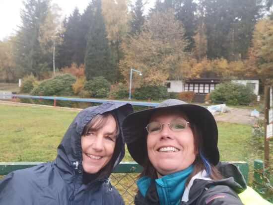 Wetter will nicht so... also muss die Kleidung angepasst werden...