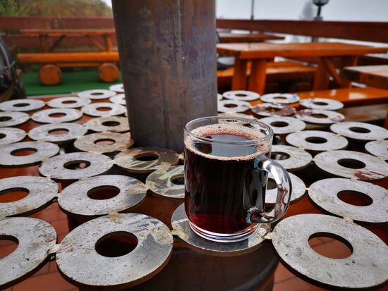 hier bleibt der Glühwein heiß