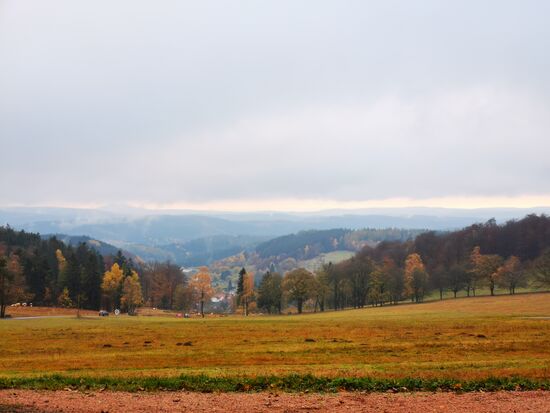 der einzig Lichtblick des Tages am Horizont gegen 14 h