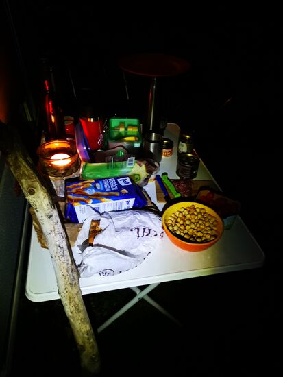 unser Buffet ist eröffnet