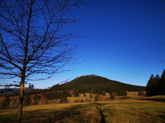 Blick auf den Hermannsberg