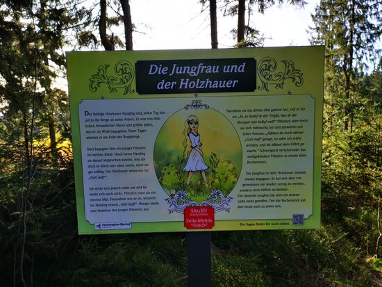 "Der fleißige Holzhauer Hansjörg stieg jeden Tag hinauf in die Berge an seine Arbeit...Die Jungfrau ist dem Holzhauer niemals wieder begegnet...."
LUST AUF MEHR? hier:
https://tourismus.zella-mehlis.de/entdecken-erkunden-zella-mehlis/wussten-sie-schon/sagen