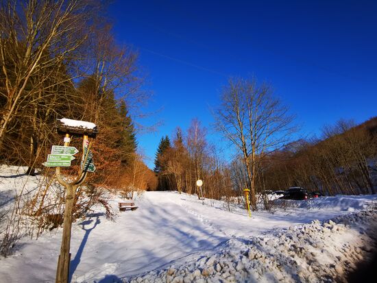 Auto geparkt - los geht's...