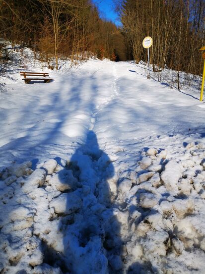 nicht ganz einfach, so wie es aussieht...aber immerhin scheint EIN Mensch schon vor mir diesen Weg gelaufen zu sein