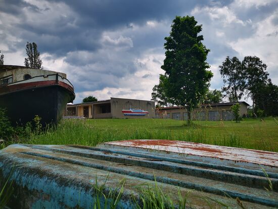 Nein, dies ist kein Schiffsfriedhof hier...