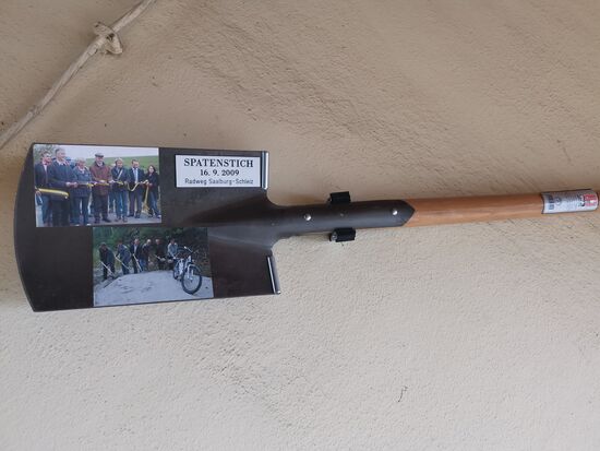 16.09.2009 - Spatenstich Radweg Saalburg - Schleiz