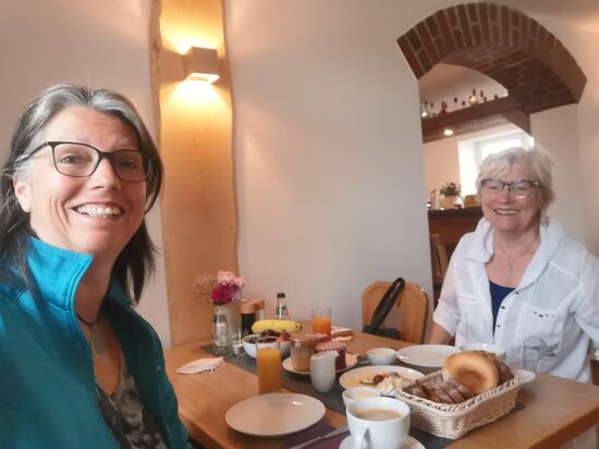 und mit leckerem Frühstück, beginnt der Tag perfekt.