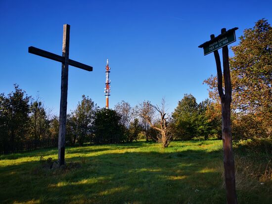 Gipfel Hohe Geba 751 m ü. NN