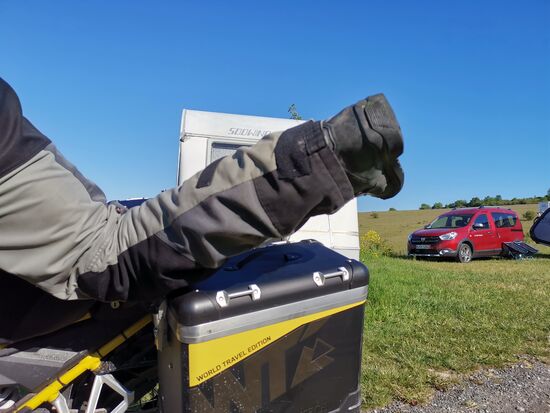 ... heißt nicht, dass er eine schwache Blase hat 