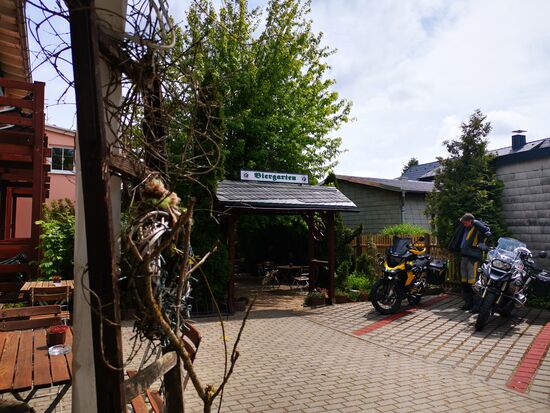 Mittagspause "Drei Kronen" in Frauenwald