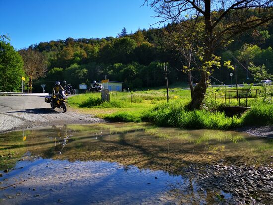 Der Michael KAM, SAH und FUHR DURCH