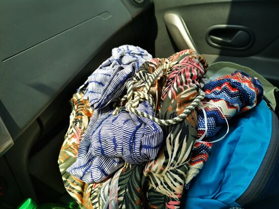 40 Euro ärmer und ein paar nicht Wander-/Camperklamotten reicher ...