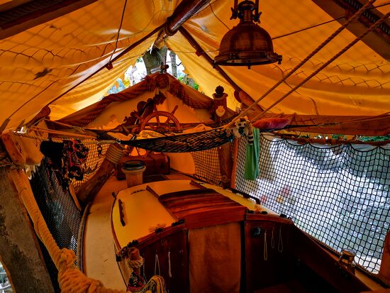 nochmal ein Bild auf meinen wuindervollen outdoor Schlafplatz... für 2 Nächte