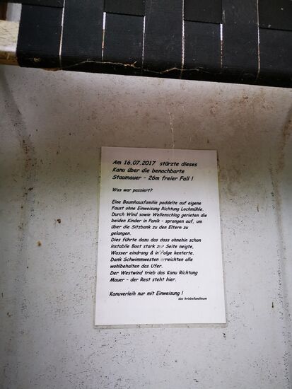 Die Geschichte zum Kanu