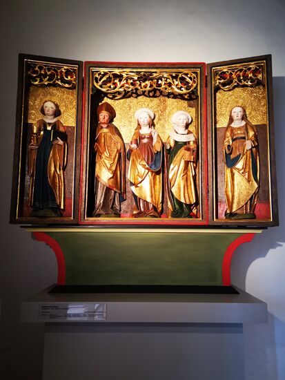 Gotischer Schnitzaltar