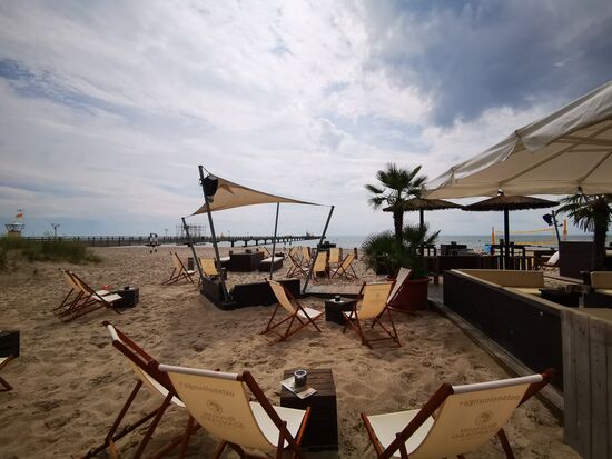 hübsches menschenleeres Bild, aber die Menschen waren da...