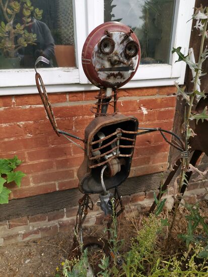 Christoph ist sehr kreativ, was die Verarbeitung von dergleichen Resten angeht.