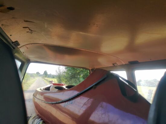 ... passt nicht so ganz in den Bus 