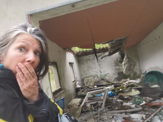 oha, hier regnet es rein...