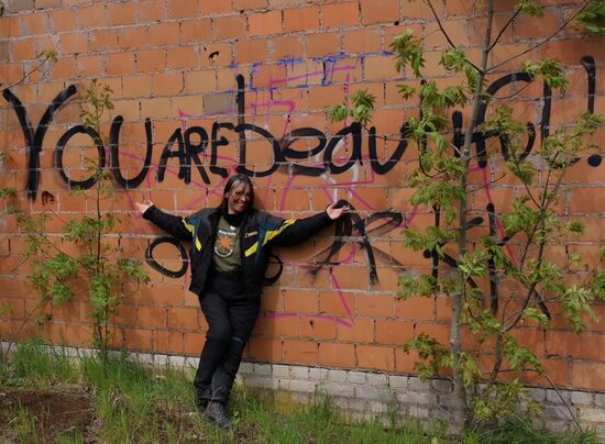 manchmal mag ich Sprüche, die an die Wand gesprüht wurden