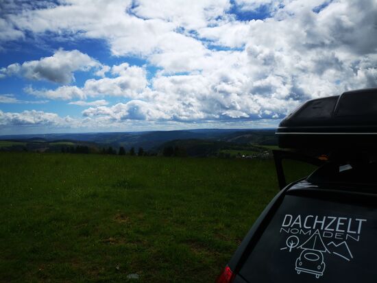 herrliche Aussicht am Rauhhügel