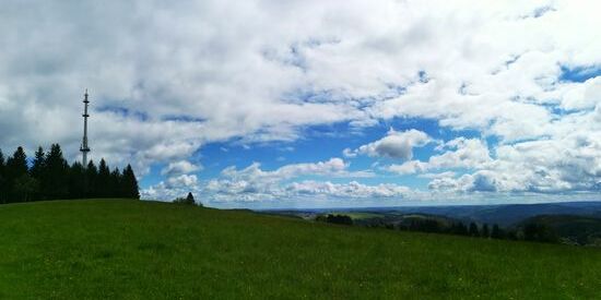 Saalfelder Höhe mit guter Fernsicht
