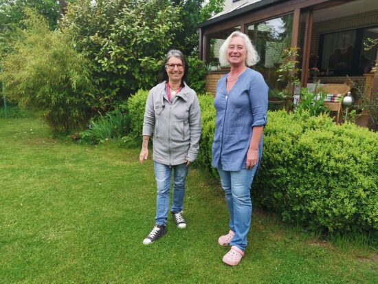 ca. 50 Jahre später: 
hm ... da haben sich die Größenverhältnisse aber doch sehr geändert 