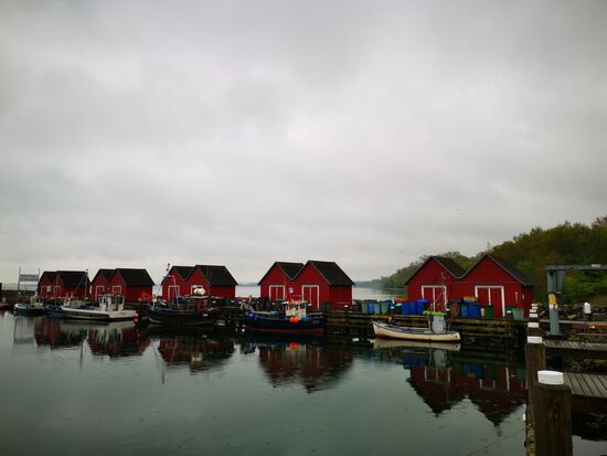 nein, nicht in Schweden gelandet, sondern im netten Hafen von Boltenhagen